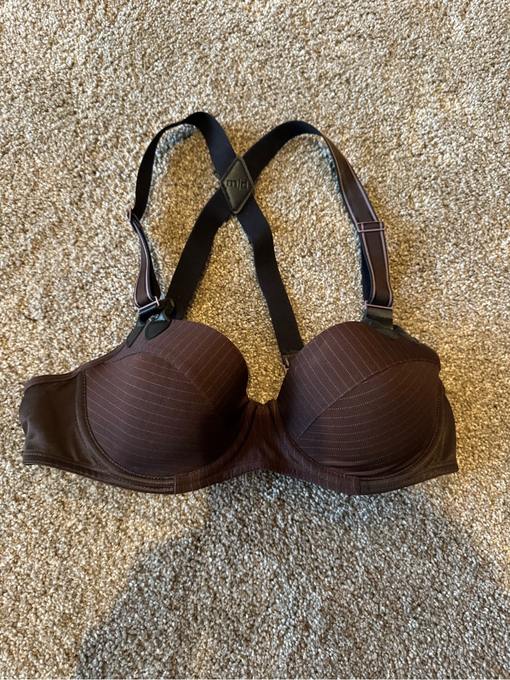 Marlies Dekker Molded Cup Convertible Strap Bra - Brown 34B
